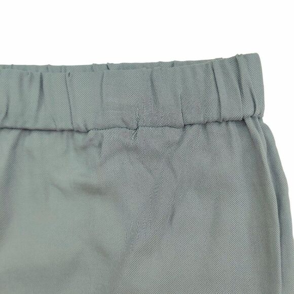 Ryegrass Luxe Jogger Pants Womens Large Green High Rise Flat Front Rayon Relaxed - Picture 6 of 12